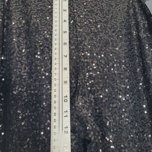 Melrose & Market black sequin cocktail party new years party pull on pants xs - Picture 8 of 8